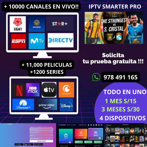 IPTV 1 PANTALLA