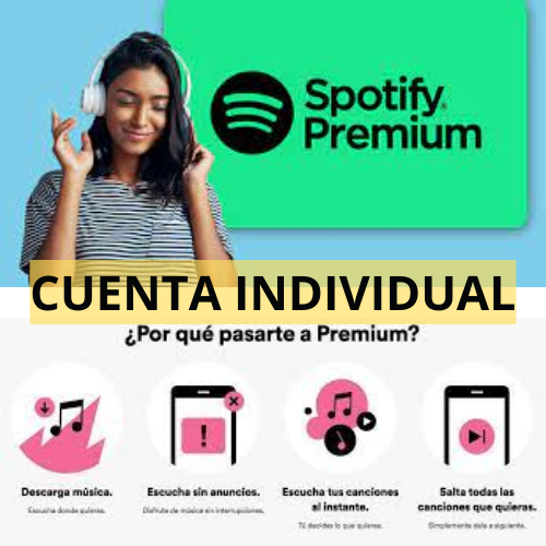 SPOTIFY PREMIUN 1 DISPOSITIVO