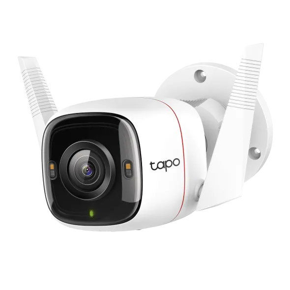 Cámara Wi-Fi TP-Link Tapo C320WS Exterior Bullet 4MP 2K QHD, IP66 Exterior, Visión Nocturna Starlight Full-Color y Foco LED