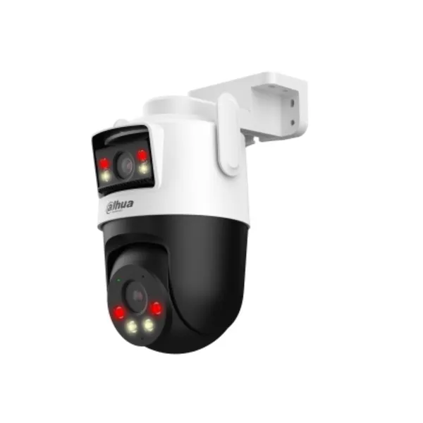 Cámara IP Dual-Lente Wi-Fi Dahua DH-P3D3F Exterior 6MP (2x3MP), Panorámica 360°, Full-Color y Disuasión Activa AI