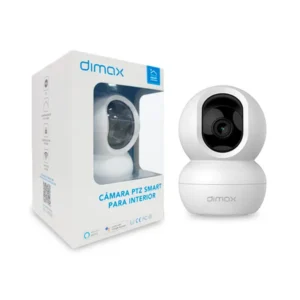 Cámara Wi-Fi ZKTeco G104 Interior 4MP 2K QHD, Giro/Inclinación (PT), Visión Nocturna y Detección Humana