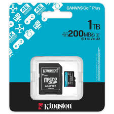 Tarjeta MicroSD Kingston Canvas Go! Plus 1TB