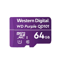 MicroSD WD Purple 64GB SC QD101
