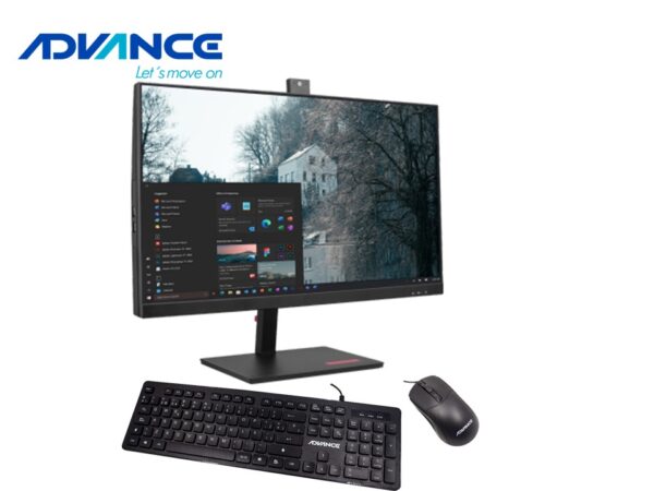 all-in-one advance aio ao8760. 23.8 ips. intel i7-12700 2.10ghz. 8gb ddr5. ssd 500gb