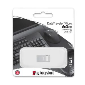 usb kingston datatraveler micro mini metal