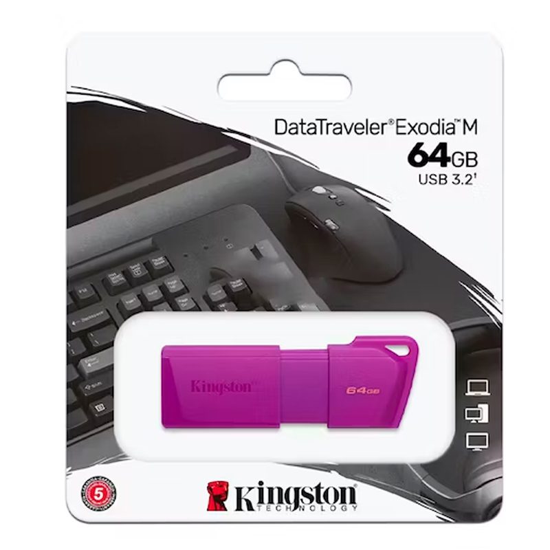 usb kingston datatraveler exodia m 64gb usb 3.2 morado usb kingston datatraveler exodia m 64gb usb 3.2 morado