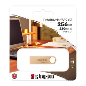 usb kingston datatraveler se9 g3 256gb metal