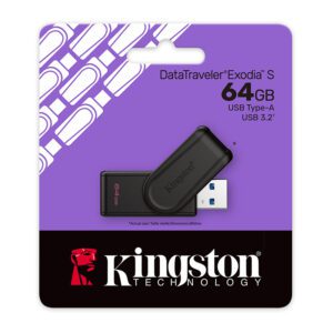 usb kingston datatraveler exodia s 64gb usb 3.2