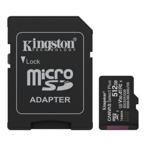 microsd kingston canvas select plus 512gb uhs i 150mb/s