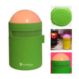 parlante bluetooth landbyte bv310 con luces led recargable