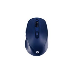 mouse teros te 1235s inalámbrico azul 6 botones